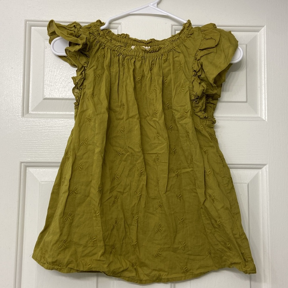 Womens green blouse